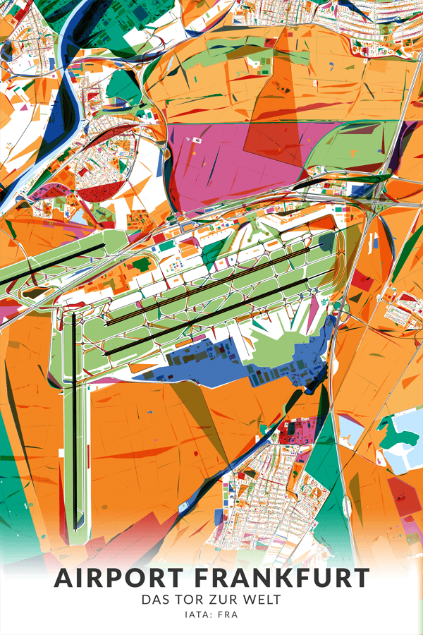 Stadtplan Airport Frankfurt Tor zur Welt