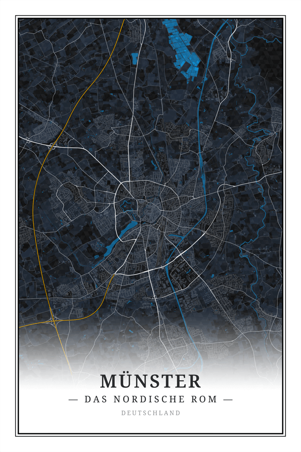 Stadtplan Münster - Das nordische Rom