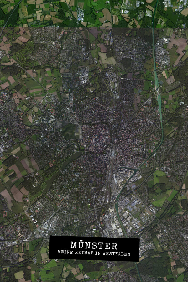 Stadtplan Münster - Meine Heimat in Westfalen